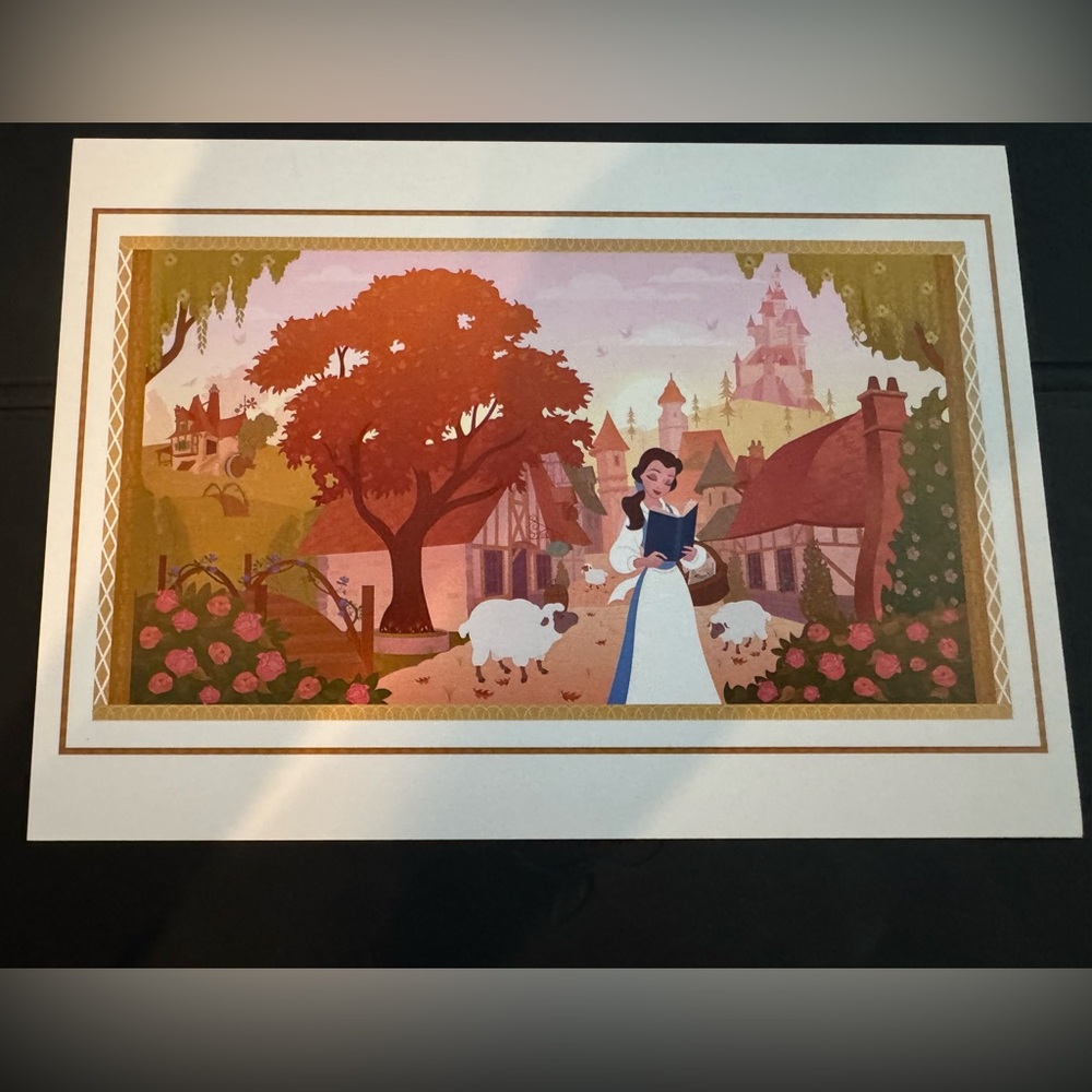 Belle by Ashley Taylor Postcard print